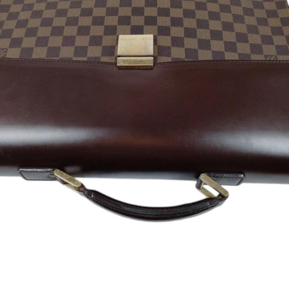 392379BR (S6) Louis Vuitton Business Bag Altona PM Brown Damier - Picture 2 of 9